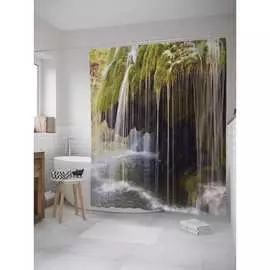 Шторка-занавеска для ванной JOYARTY