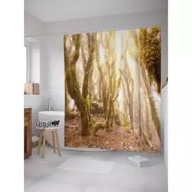 Шторка-занавеска для ванной JOYARTY