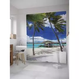 Шторка-занавеска для ванной JOYARTY