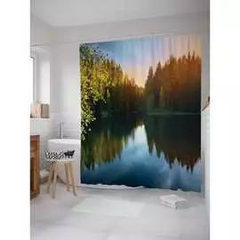 Шторка-занавеска для ванной JOYARTY