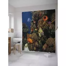 Шторка-занавеска для ванной JOYARTY