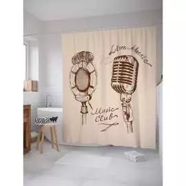 Шторка-занавеска для ванной JOYARTY