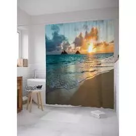 Шторка-занавеска для ванной JOYARTY