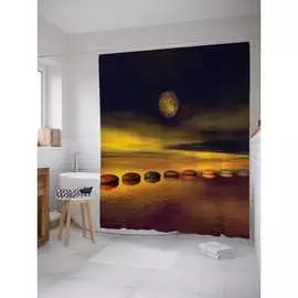 Шторка-занавеска для ванной JOYARTY