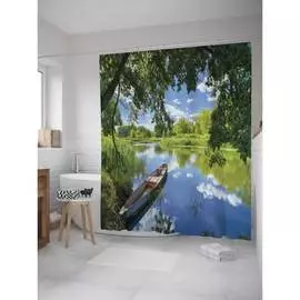 Шторка-занавеска для ванной JOYARTY