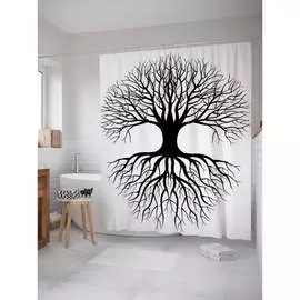 Шторка-занавеска для ванной JOYARTY