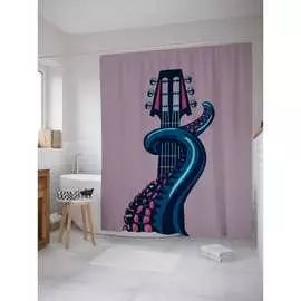 Шторка-занавеска для ванной JOYARTY