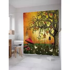 Шторка-занавеска для ванной JOYARTY