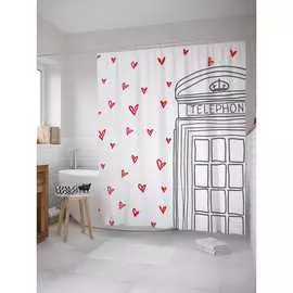 Шторка-занавеска для ванной JOYARTY