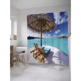 Шторка-занавеска для ванной JOYARTY