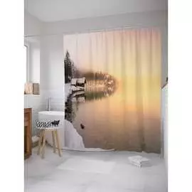 Шторка-занавеска для ванной JOYARTY