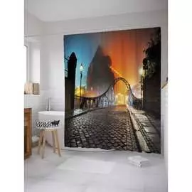 Шторка-занавеска для ванной JOYARTY