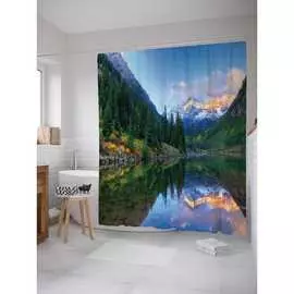 Шторка-занавеска для ванной JOYARTY