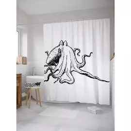 Шторка-занавеска для ванной JOYARTY