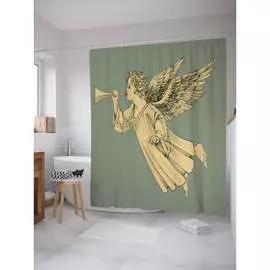 Шторка-занавеска для ванной JOYARTY
