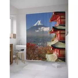 Шторка-занавеска для ванной JOYARTY