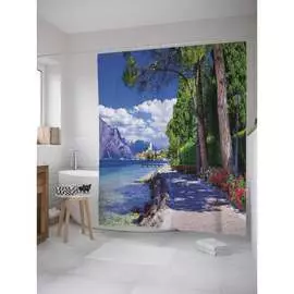 Шторка-занавеска для ванной JOYARTY