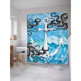 Шторка-занавеска для ванной JOYARTY