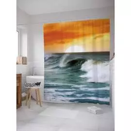 Шторка-занавеска для ванной JOYARTY