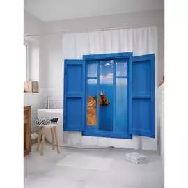 Шторка-занавеска для ванной JOYARTY