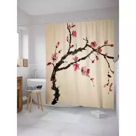 Шторка-занавеска для ванной JOYARTY