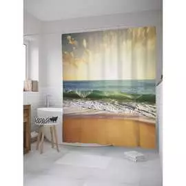 Шторка-занавеска для ванной JOYARTY