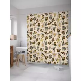 Шторка-занавеска для ванной JOYARTY