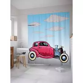 Шторка-занавеска для ванной JOYARTY