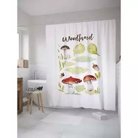 Шторка-занавеска для ванной JOYARTY