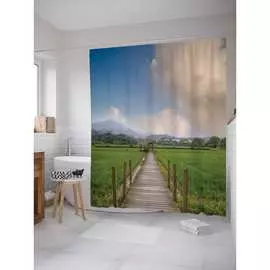 Шторка-занавеска для ванной JOYARTY