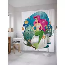 Шторка-занавеска для ванной JOYARTY