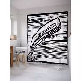 Шторка-занавеска для ванной JOYARTY