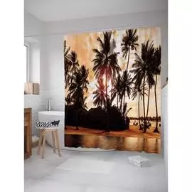 Шторка-занавеска для ванной JOYARTY