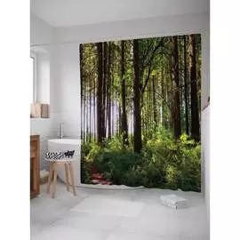 Шторка-занавеска для ванной JOYARTY