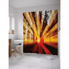 Шторка-занавеска для ванной JOYARTY