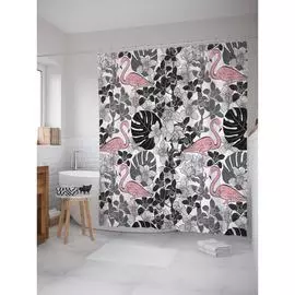 Шторка-занавеска для ванной JOYARTY