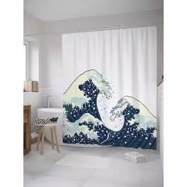 Шторка-занавеска для ванной JOYARTY