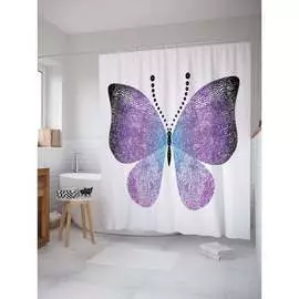 Шторка-занавеска для ванной JOYARTY