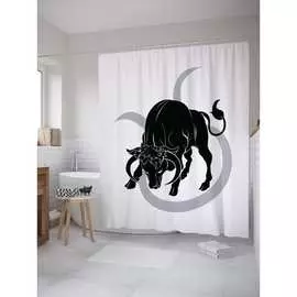 Шторка-занавеска для ванной JOYARTY