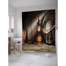 Шторка-занавеска для ванной JOYARTY