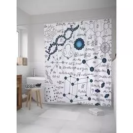 Шторка-занавеска для ванной JOYARTY