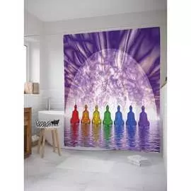 Шторка-занавеска для ванной JOYARTY