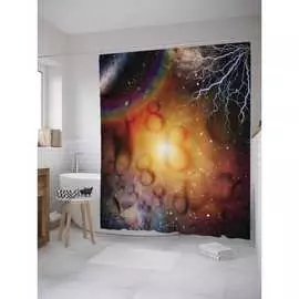 Шторка-занавеска для ванной JOYARTY