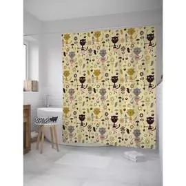 Шторка-занавеска для ванной JOYARTY