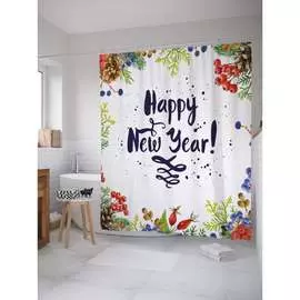 Шторка-занавеска для ванной JOYARTY