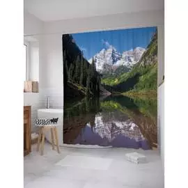 Шторка-занавеска для ванной JOYARTY