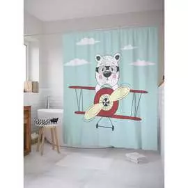 Шторка-занавеска для ванной JOYARTY