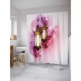 Шторка-занавеска для ванной JOYARTY