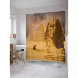 Шторка-занавеска для ванной JOYARTY