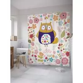 Шторка-занавеска для ванной JOYARTY